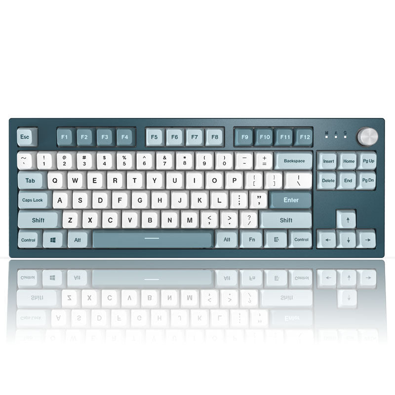 Montech MKey TKL Freedom gamingtastatur forfra med RGB-belysning