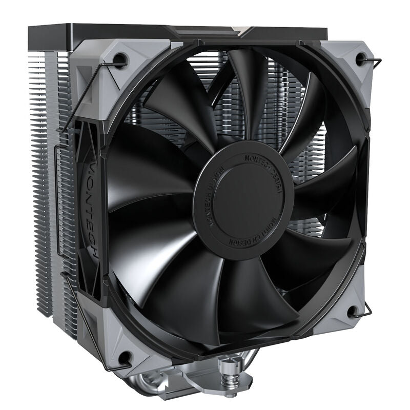 Montech NX400 Black CPU-kjøler bakside