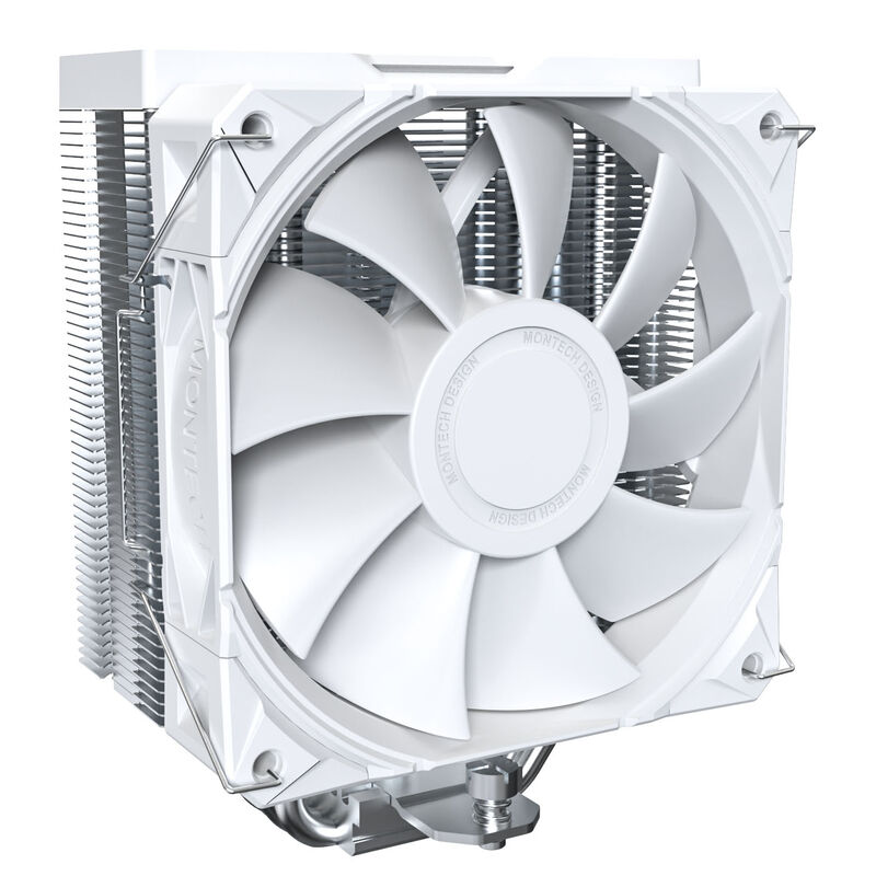 Montech NX400 White CPU-kjøler bakside