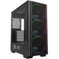 Montech SKY TWO GX kabinett midtårn E-ATX mesh 3x 140 mm ARGB svart forfra