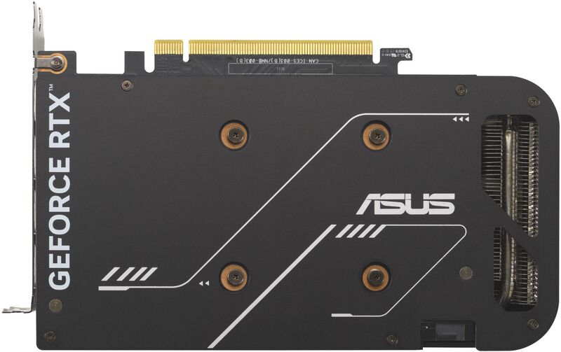 Montert ASUS GeForce RTX 4060 Dual O8G V2 grafikkort i PC