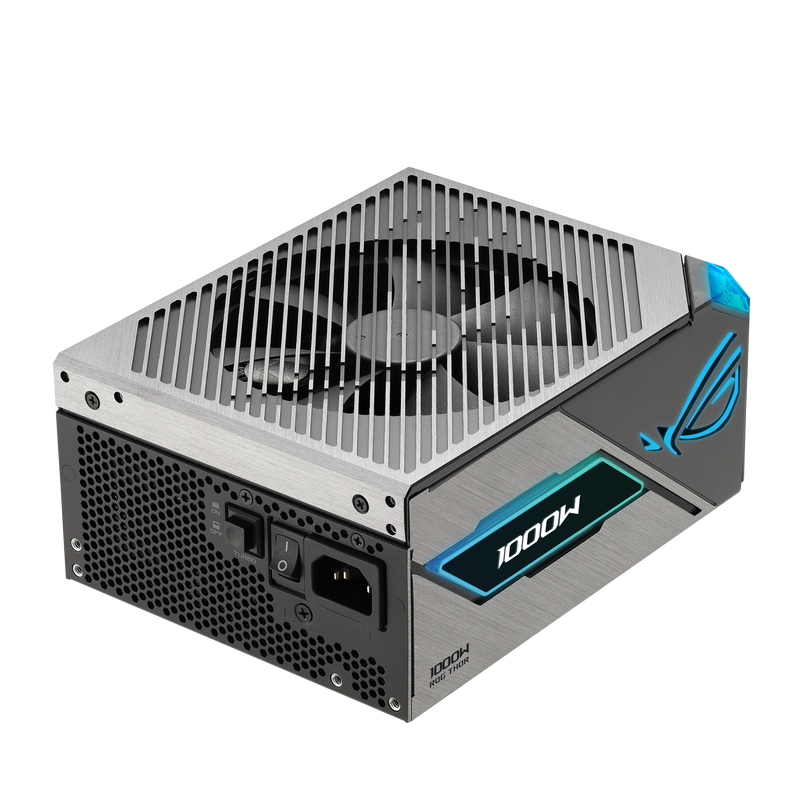 Montert ASUS ROG Thor Platinum III strømforsyning 1000 W i PC