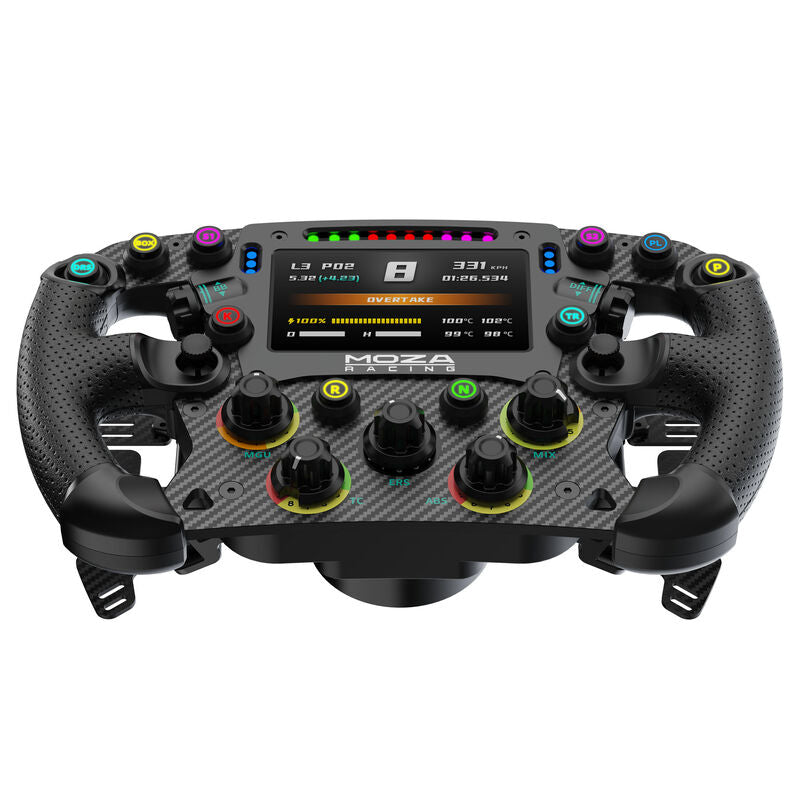 MOZA FSR2 formelratt montert på racing simulator