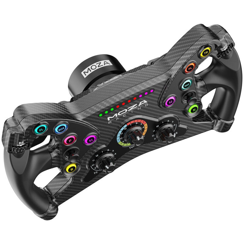 Detaljbilde av MOZA KS GT gamingratt 30 cm RGB Quick-Release