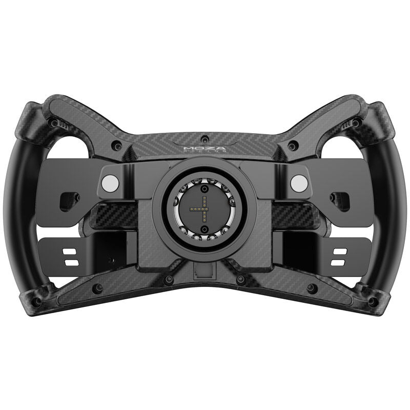 Sideprofil av MOZA KS GT gamingratt 30 cm RGB Quick-Release