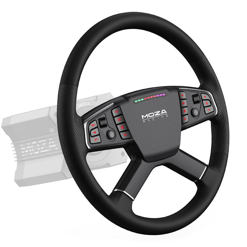 MOZA TSW Truck Wheel simracingratt forfra