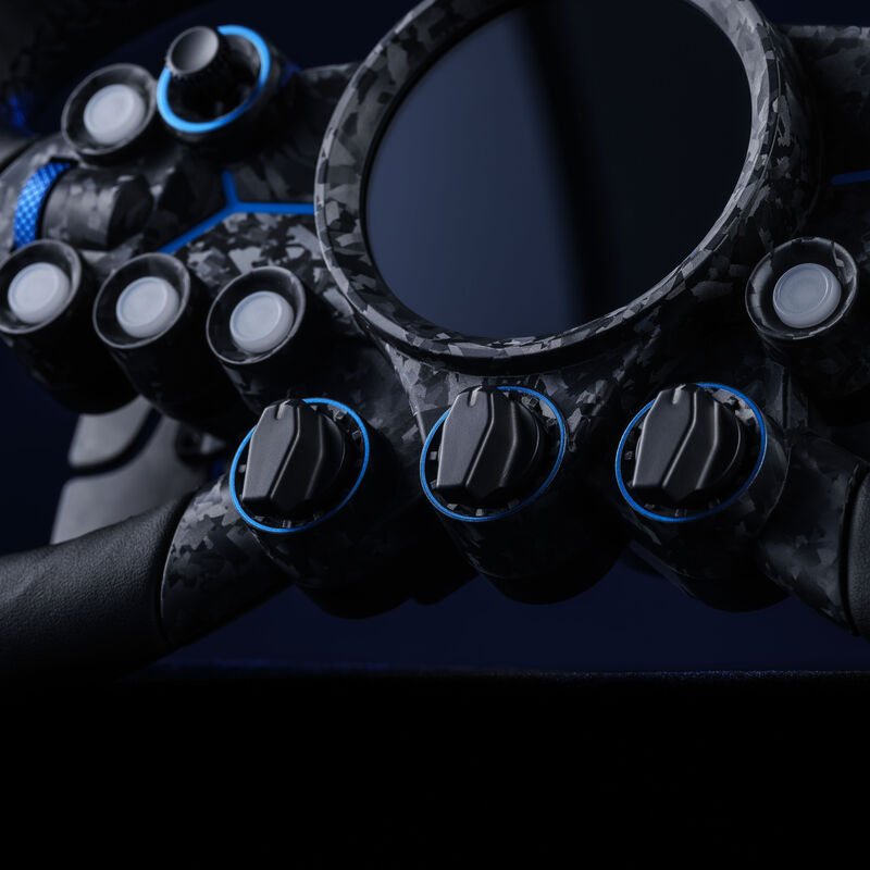 MOZA Vision GS simracing gamingratt RGB aluminium side