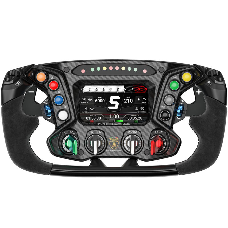 MOZA x Lamborghini ESSENZA SCV12 simracing-ratt bakside