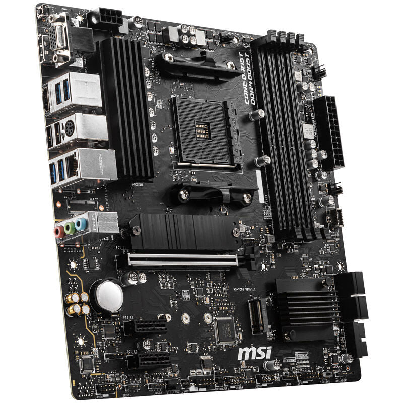 MSI B550M Pro-VDH hovedkort bakside