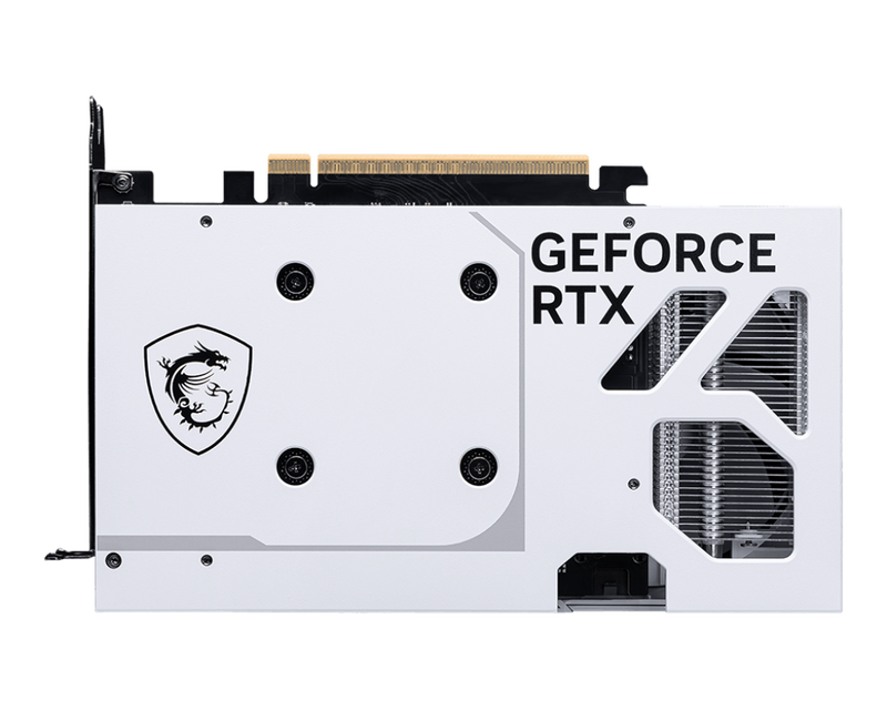 MSI GeForce RTX 5060 Ti Ventus 2X OC White montert i PC