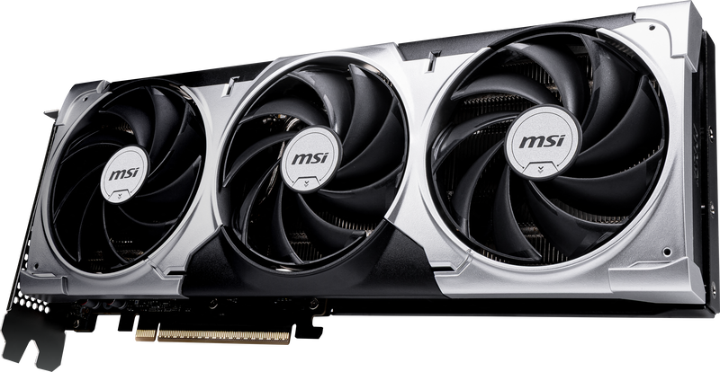 MSI GeForce RTX 5060 Ti Ventus 3X OC montert i PC