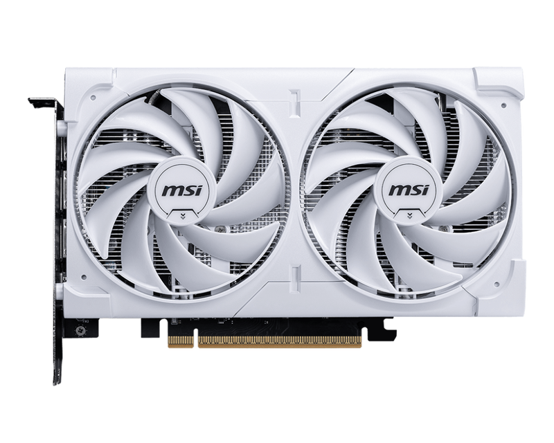MSI GeForce RTX 5060 Ventus 2X OC White bakside