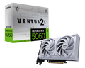 MSI GeForce RTX 5060 Ventus 2X OC White grafikkort forfra