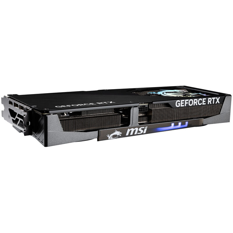 MSI GeForce RTX 5070 Gaming Trio OC grafikkort med RGB-effekter