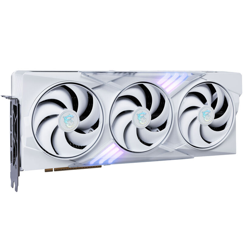 MSI GeForce RTX 5070 Gaming Trio OC White bakside