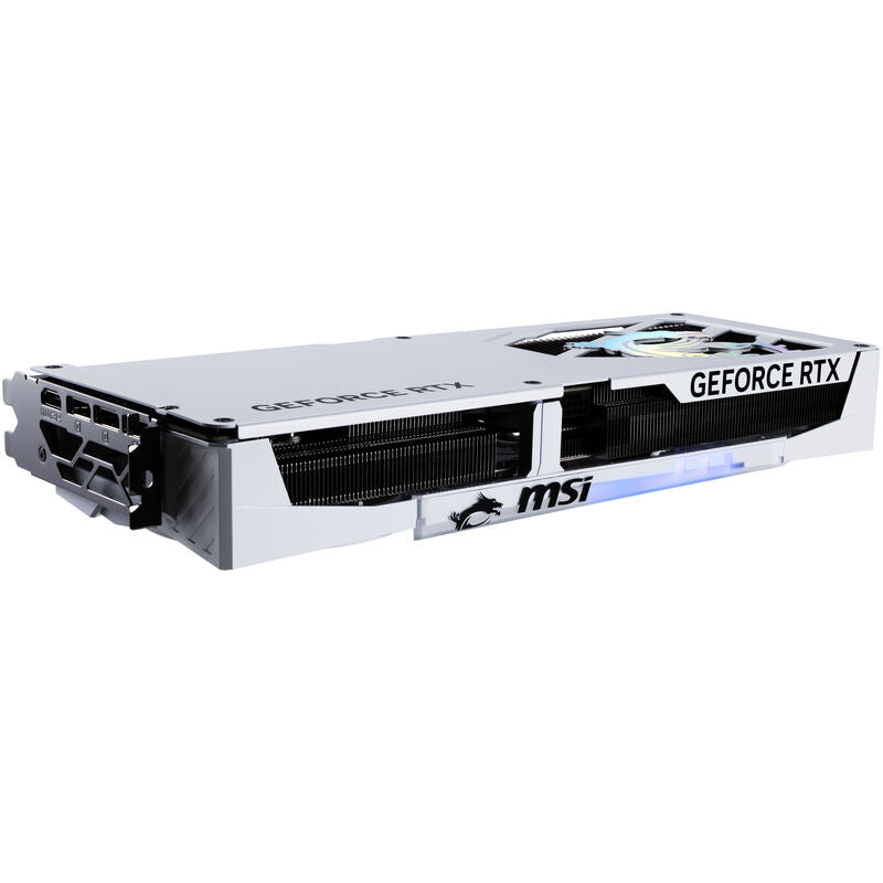 Tilkoblinger på MSI GeForce RTX 5070 Gaming Trio OC White