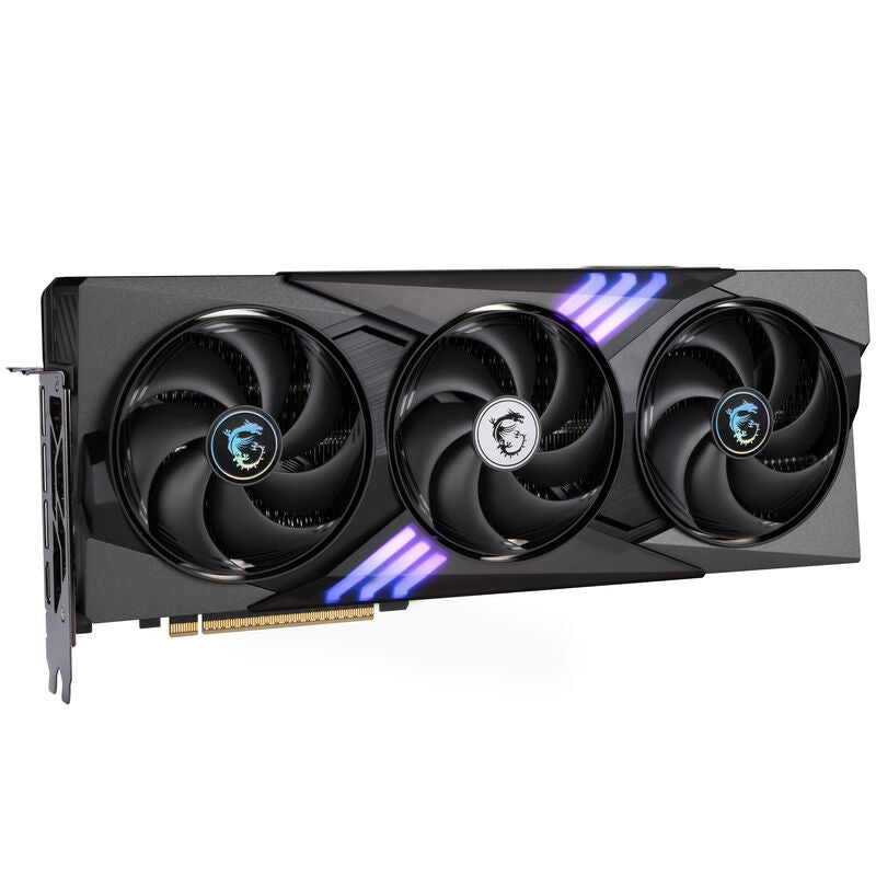 MSI GeForce RTX 5070 Ti Gaming Trio OC Plus grafikkort bakside
