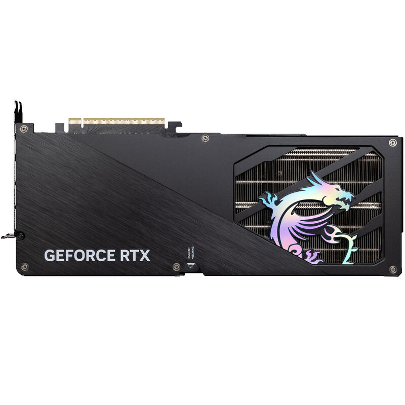 MSI GeForce RTX 5070 Ti Gaming Trio OC Plus vinklet oversikt