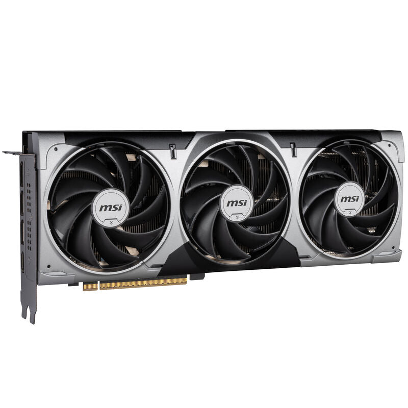MSI GeForce RTX 5070 Ti Ventus 3X OC grafikkort bakside