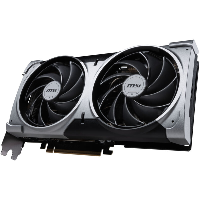 MSI GeForce RTX 5070 Ventus 2X OC grafikkort med tilkoblinger