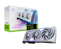 MSI GeForce RTX 5080 Gaming Trio OC grafikkort hvit forfra