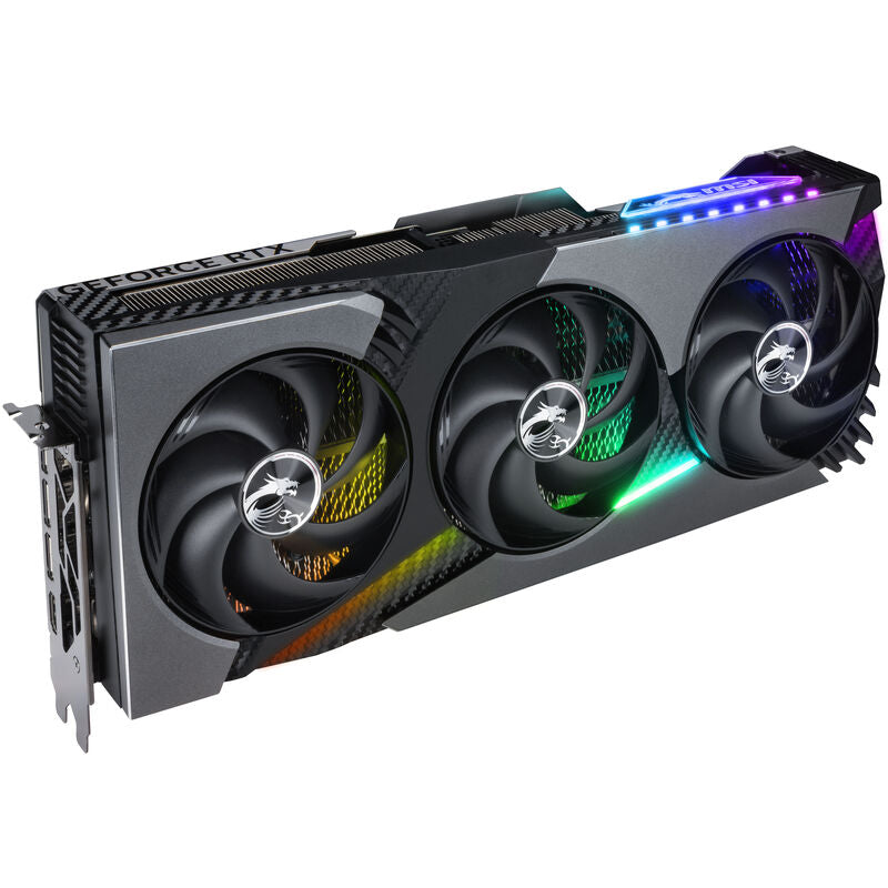 MSI GeForce RTX 5080 Vanguard SOC grafikkort sideprofil