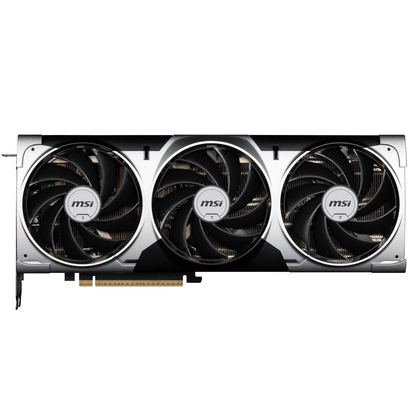 Detalj av kjølevifte på MSI GeForce RTX 5080 Ventus 3X OC grafikkort