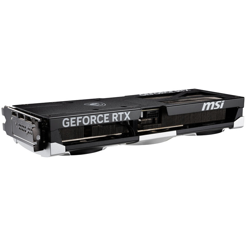 DisplayPort og HDMI-porter på MSI GeForce RTX 5080 Ventus 3X OC grafikkort