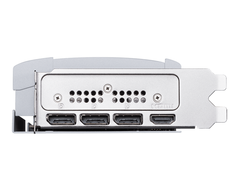 MSI GeForce RTX 5080 Ventus 3X OC White montert i PC