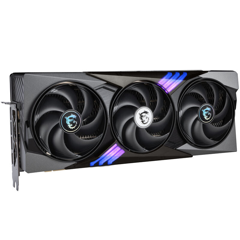 MSI GeForce RTX 5090 Gaming Trio OC grafikkort bakside