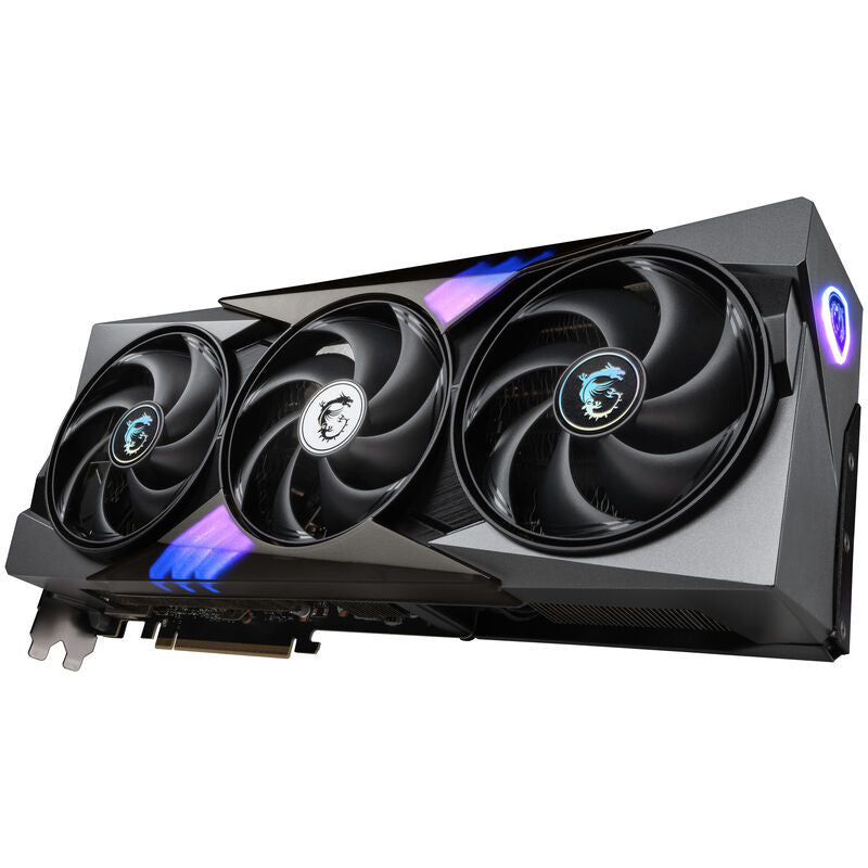 RGB-belysning på MSI GeForce RTX 5090 Gaming Trio OC grafikkort