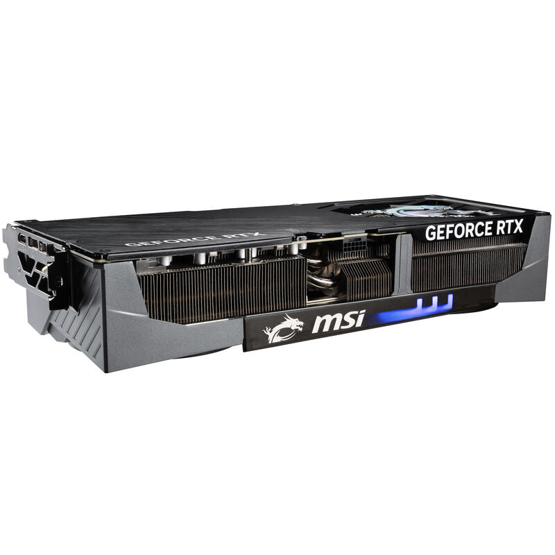 Sideprofil MSI GeForce RTX 5090 Gaming Trio OC grafikkort