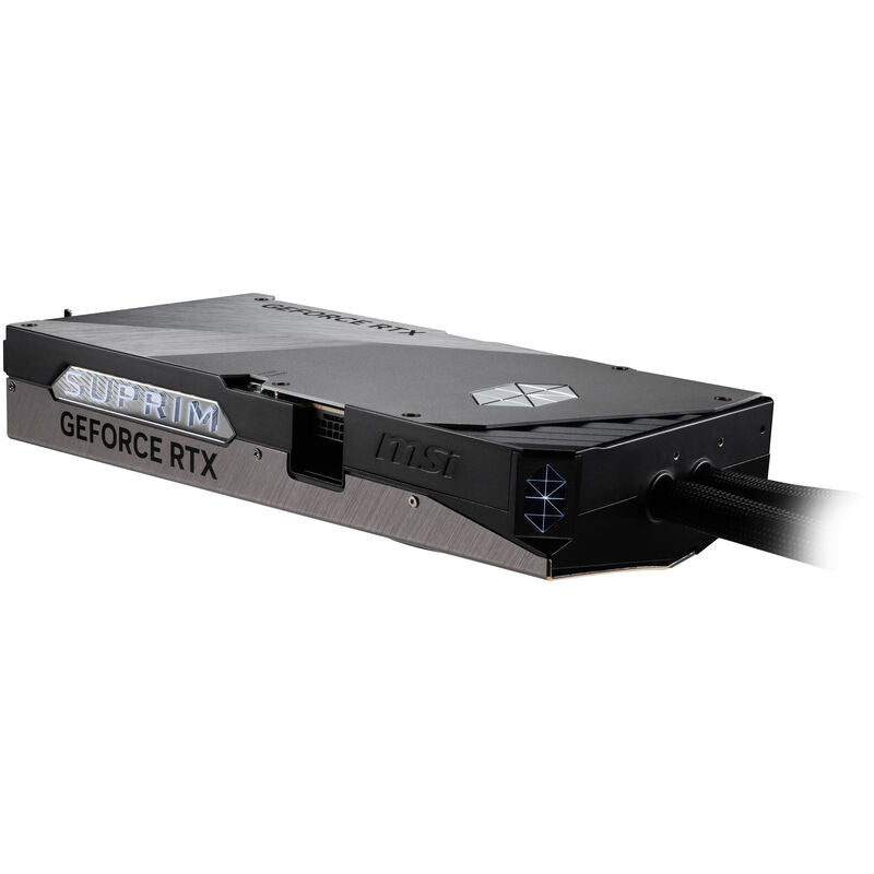 MSI GeForce RTX 5090 Suprim Liquid SOC grafikkort med 360 mm radiator