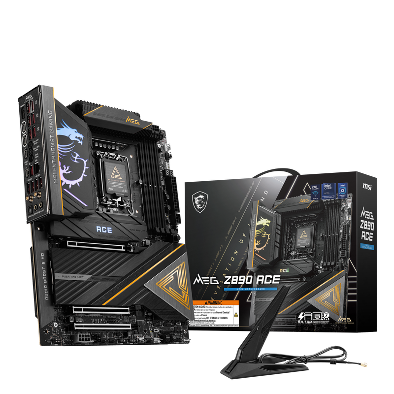 MSI MEG Z890 ACE hovedkort forfra