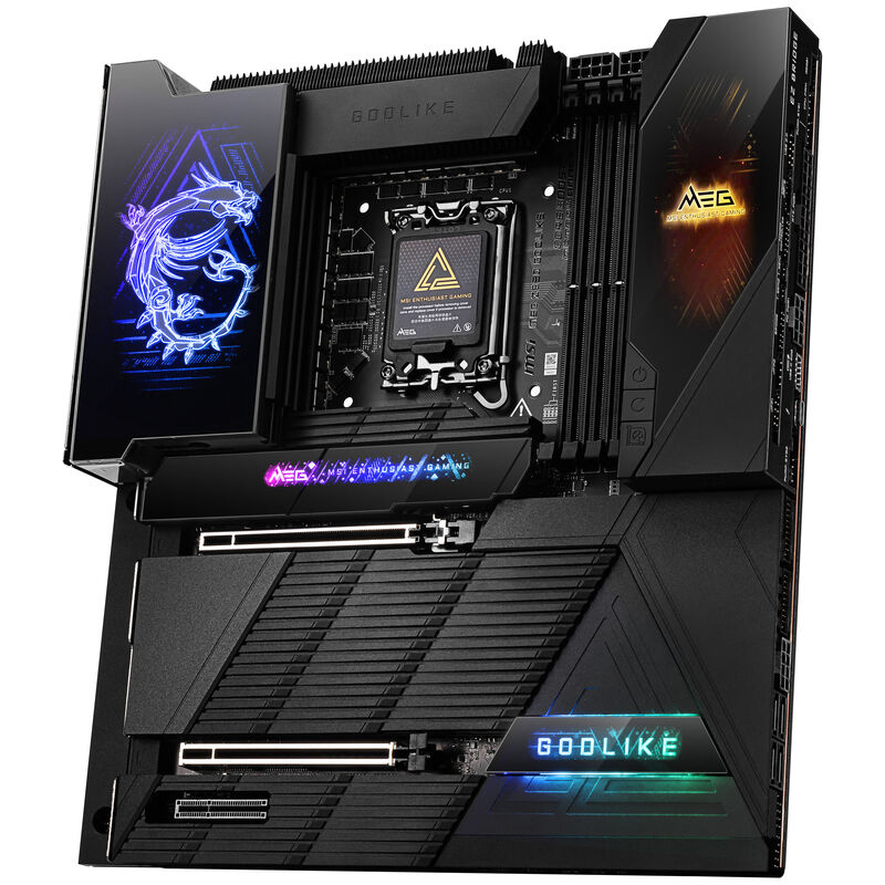USB- og Thunderbolt-porter på MSI MEG Z890 Godlike hovedkort
