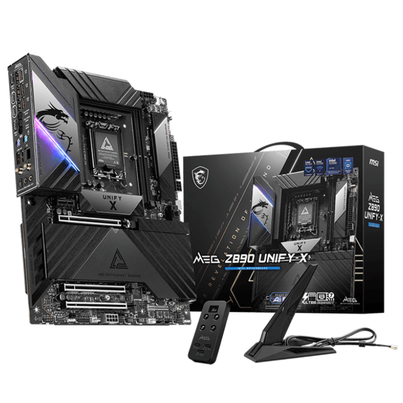 MSI MEG Z890 Unify-X hovedkort forfra