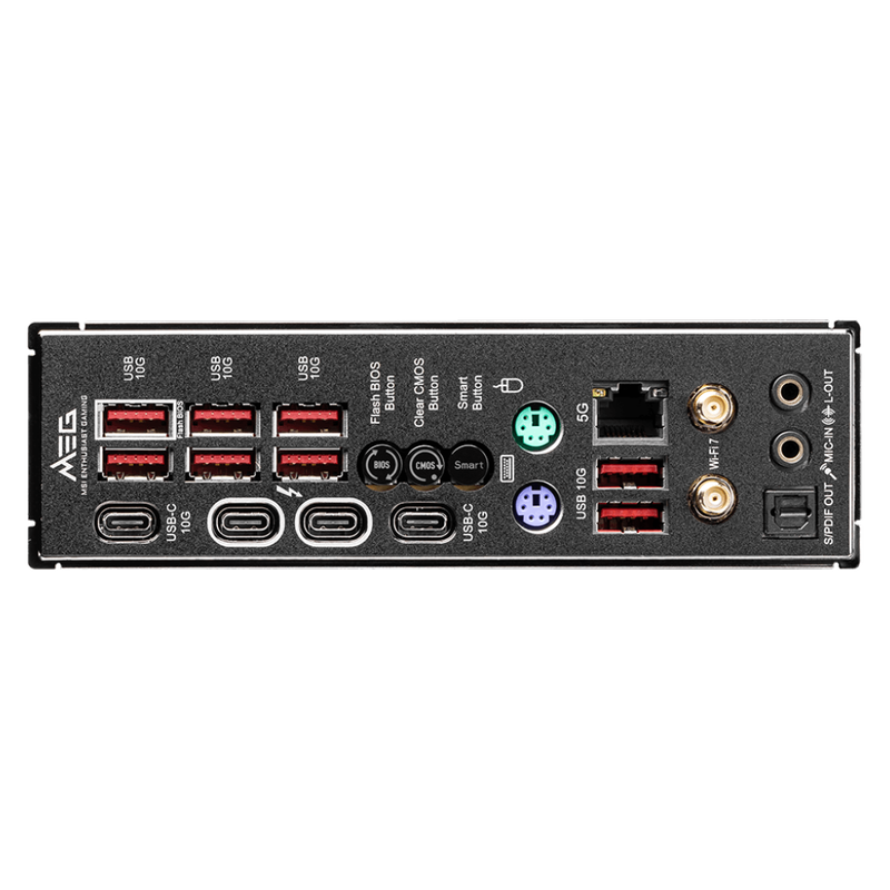 MSI MEG Z890 Unify-X hovedkort montert i PC