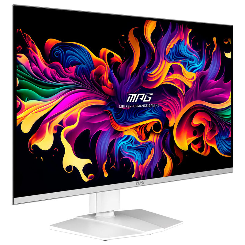 MSI MPG 321URXWDE 31,5" gamingskjerm 240 Hz forfra