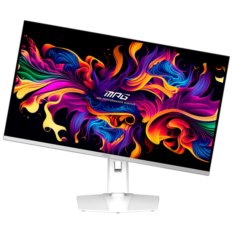 MSI MPG 321URXWDE 31,5" gamingskjerm 240 Hz detalj av tilkoblinger