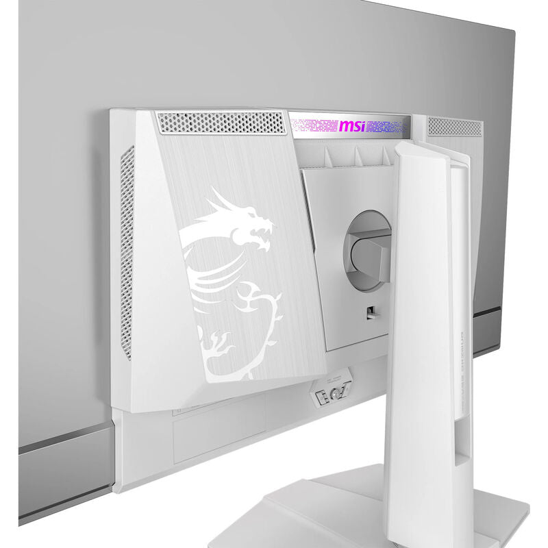 MSI MPG 321URXWDE 31,5" gamingskjerm 240 Hz stativ detalj