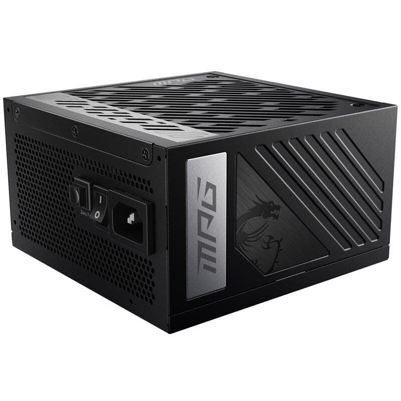 MSI MPG A1000G PCIe5 strømforsyning bakside