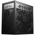 MSI MPG A1000G PCIe5 strømforsyning forfra