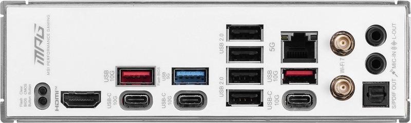 MSI MPG B850 Edge TI WiFi hovedkort med kjøleribber