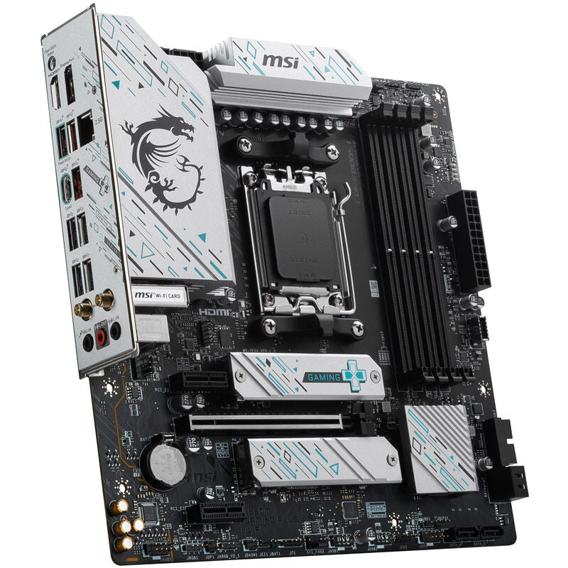 MSI Pro B650M Gaming Plus WiFi hovedkort bakside