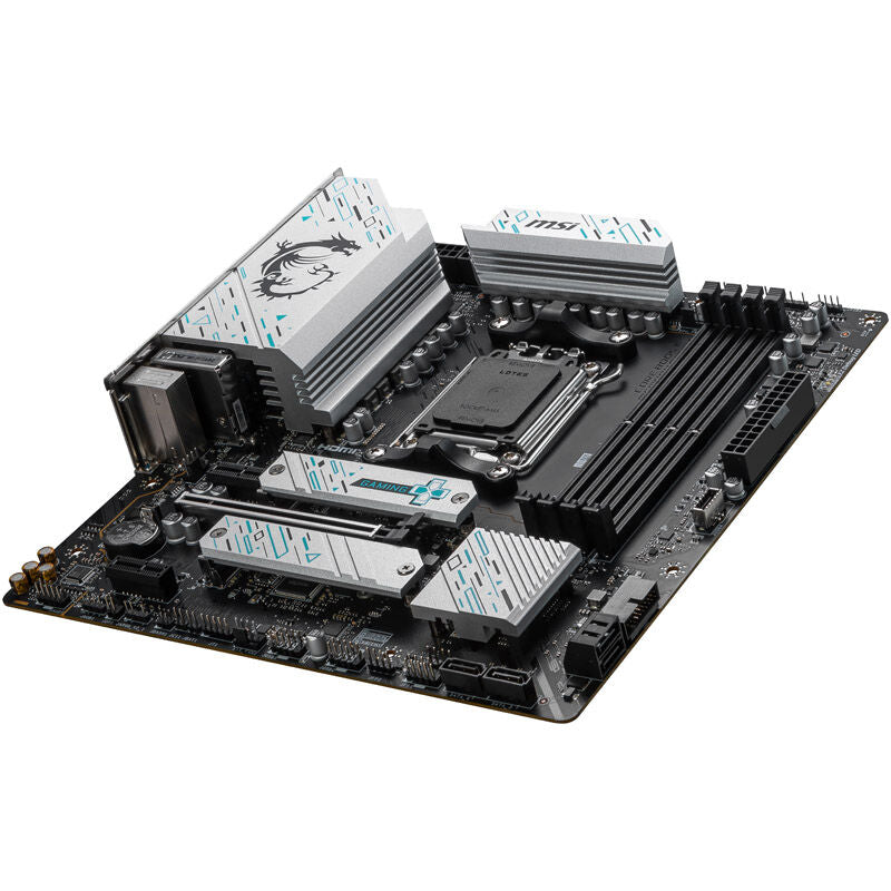 Montert MSI Pro B650M Gaming Plus WiFi hovedkort i PC