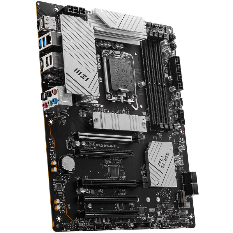 MSI Pro B760-P II hovedkort bakside