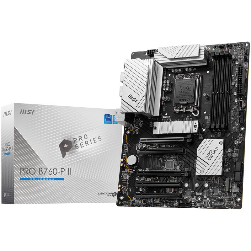 MSI Pro B760-P II hovedkort forfra