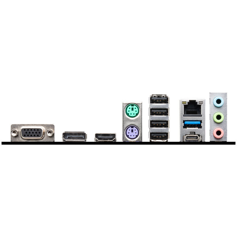 MSI Pro B760M-P hovedkort montert i kabinett