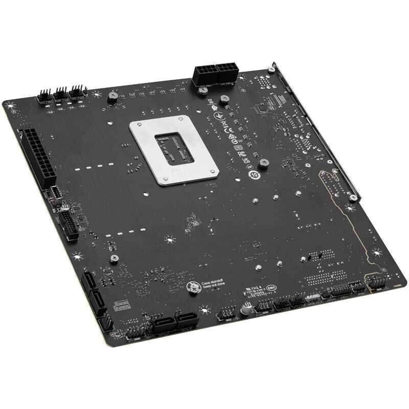 MSI Pro B760M Project Zero hovedkort Micro-ATX montert i kabinett