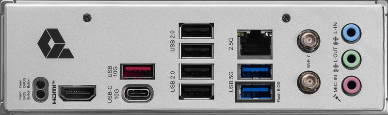 MSI PRO B840-P WiFi hovedkort med synlige kjøleribber
